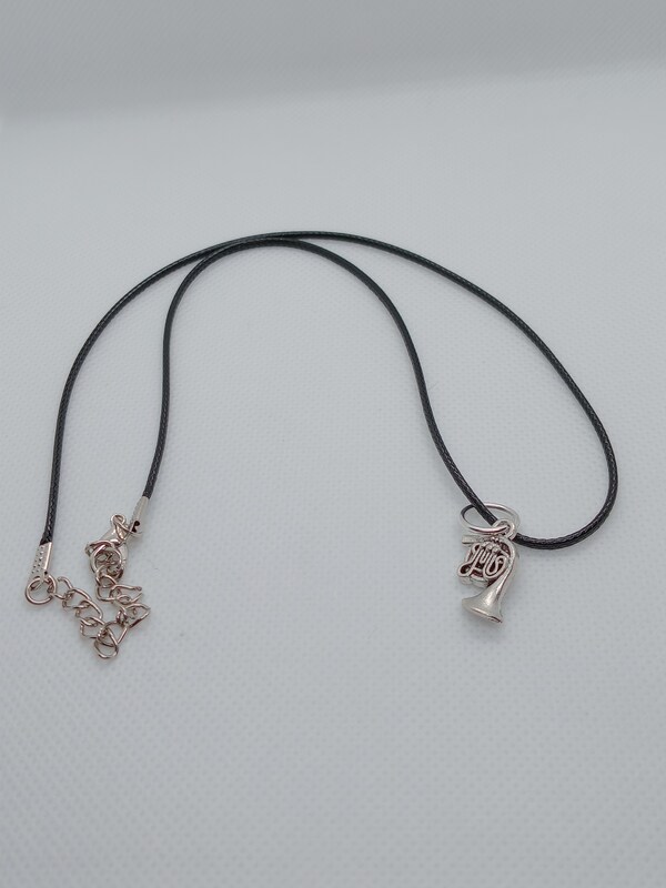 Charm Fashion Necklace on 18 inch leather rope cord